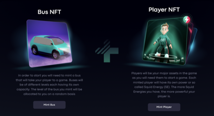 Igrovoi` protcess Biswap Squid NFT World Игровой процесс Biswap Squid NFT World